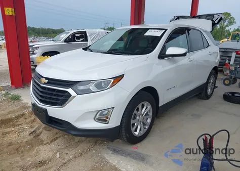 2018 Chevrolet Equinox Lt из США, поврежденный, VIN 3GNAXJEV5JL300476